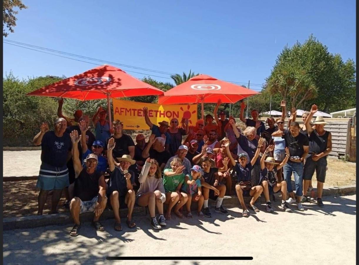 Camping Les Carolins Saint-Lo-d'Ourville المظهر الخارجي الصورة