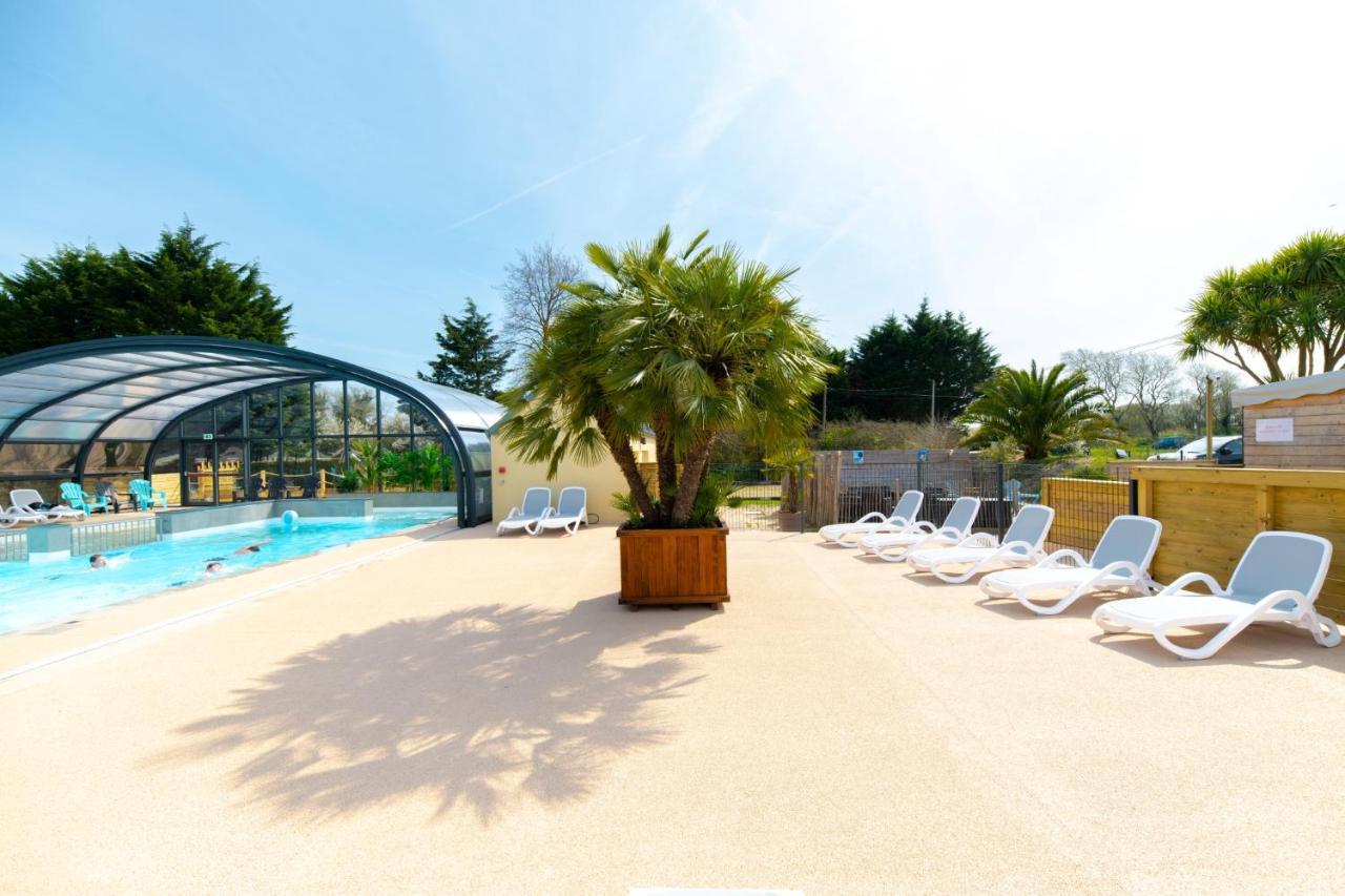 Camping Les Carolins Saint-Lo-d'Ourville المظهر الخارجي الصورة
