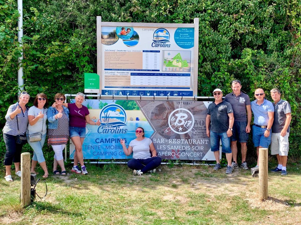 Camping Les Carolins Saint-Lo-d'Ourville المظهر الخارجي الصورة